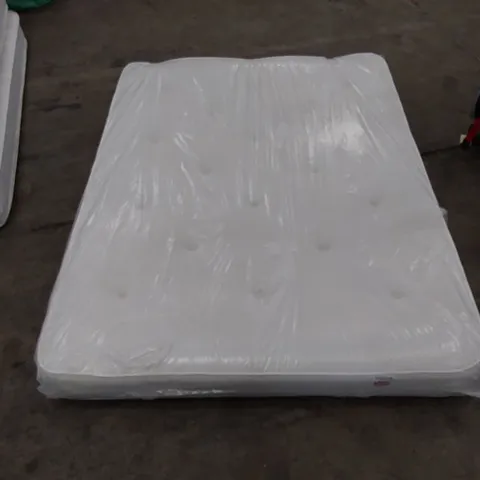 QUALITY BAGGED 4FT6 MEMORY COIL MATTRESS