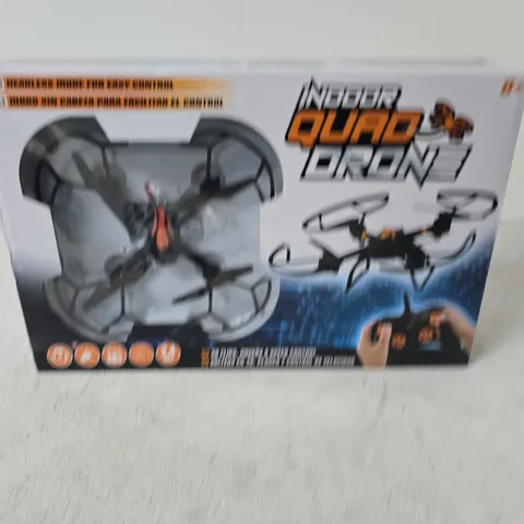 INDOOR QUAD DRONE - REMOTE-CONTROLLED TOY DRONE IN BOX