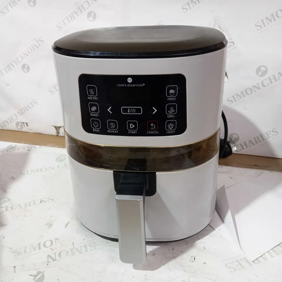 COOK'S ESSENTIALS 4.0L AIR FRYER COOL GREY
