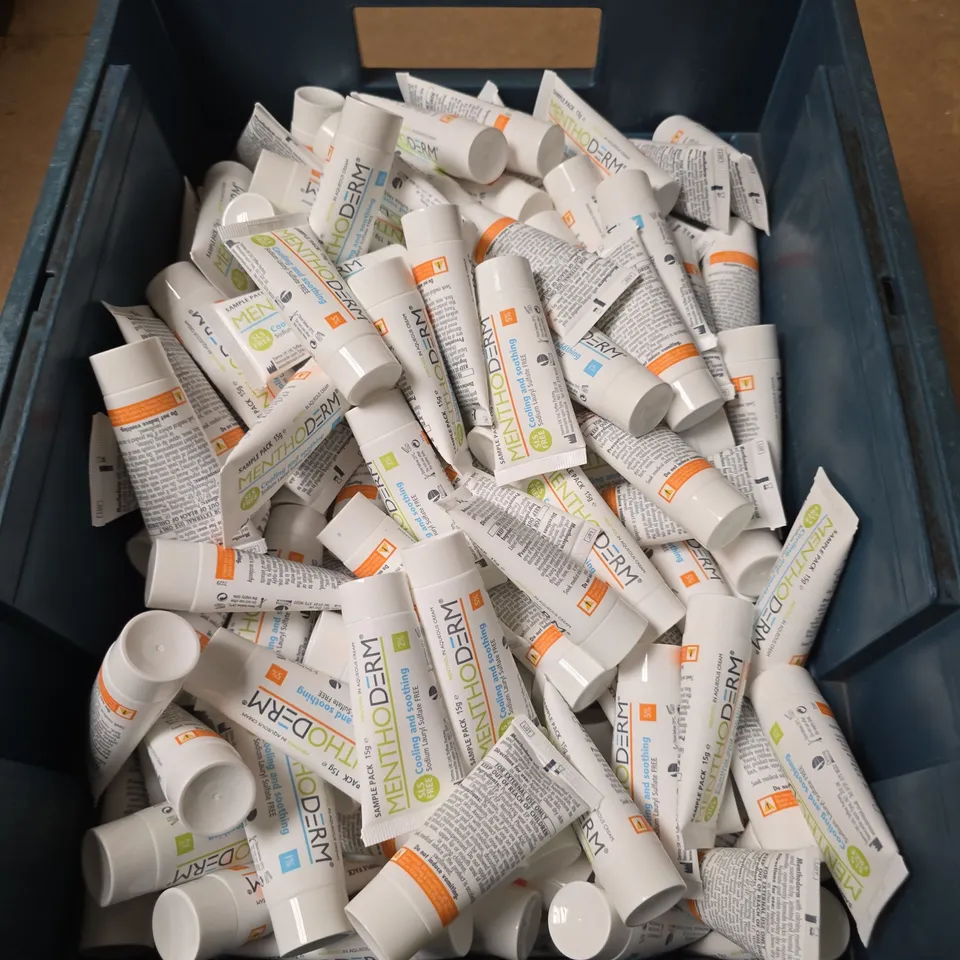 LARGE QUANTITY OF MENTHODERM 2% CREAM 15ML SAMPLE PACKS