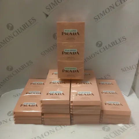 APPROXIMATELY 84 SEALED PRADA PARADOXE EAU DE PARFUM SPRAYS - 84 X 1.2ML
