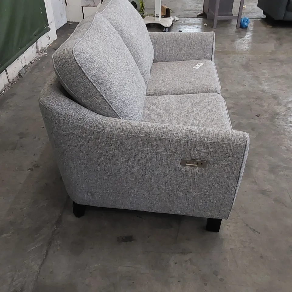 QUALITY G PLAN DESIGNER VINTAGE 68 SMALL SOFA IN SORREN GREY FABRIC 