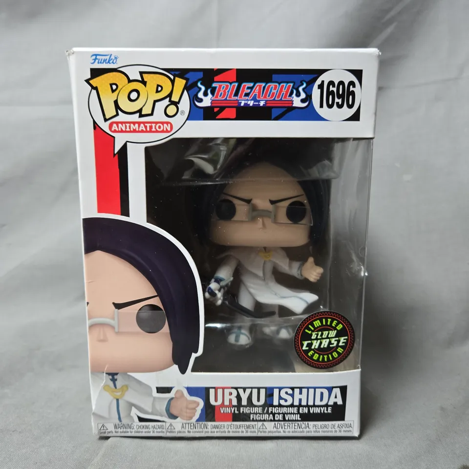 FUNKO POP! ANIMATION BLEACH URYU ISHIDA VINYL FIGURE – LIMITED GLOW CHASE EDITION - 1696