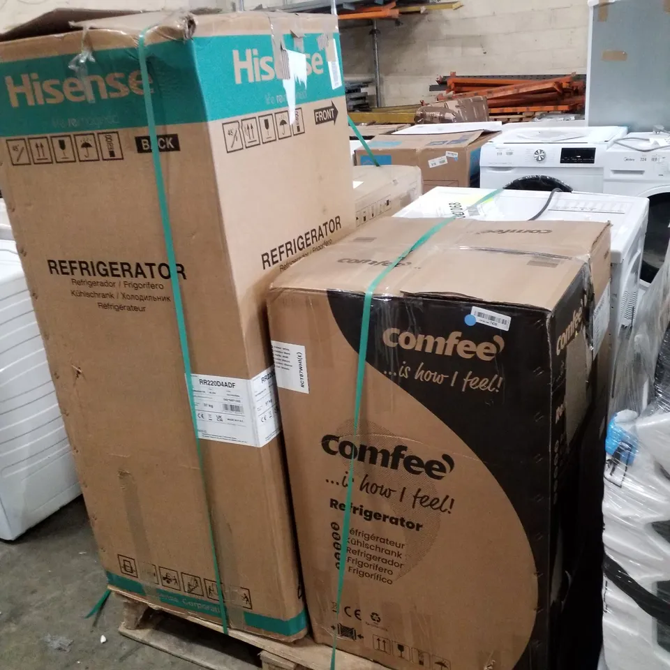 PALLET CONTAINING APPROXIMATELY 4 RAW ELECTRICAL ITEMS TO INCLUDE: