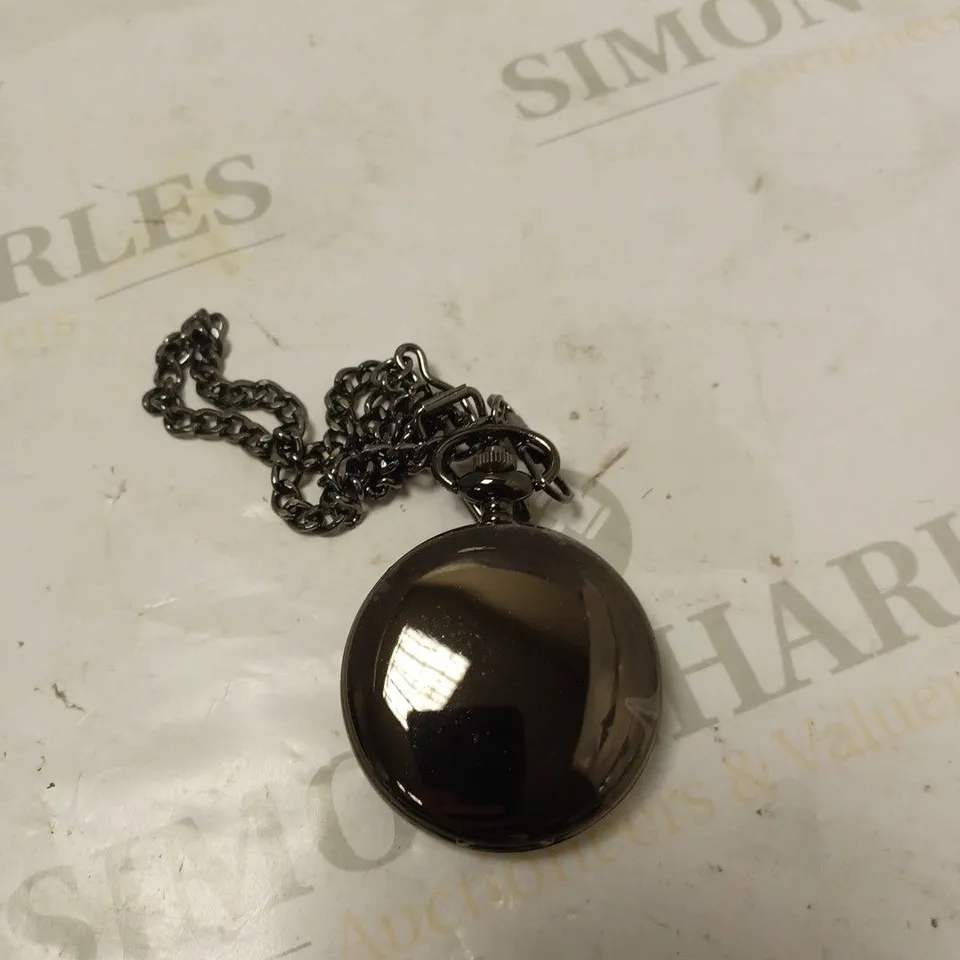 MENS EDISON POCKET WATCH WITH CHAIN – BRAND NEW IN BOX
