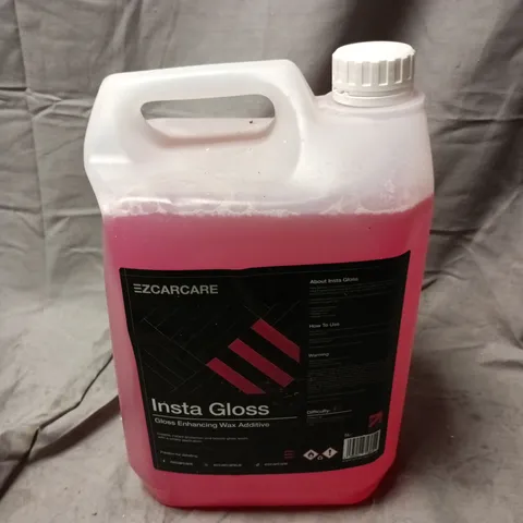 EZCARCARE INSTA GLOSS WAX ADDITIVE 5L - COLLECTION ONLY