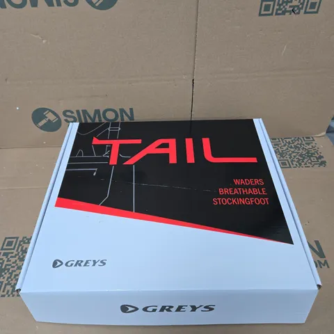 GREYS TAIL BREATHABLE STOCKINGFOOT WADERS – UK SIZE L 42-44