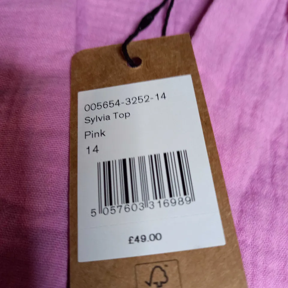 HUSH SYLVIA TOP SIZE 14
