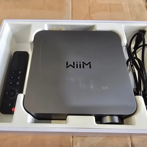 WIIM STREAMING AMP SPACE GREY NETWORK STEREO AMPLIFIER