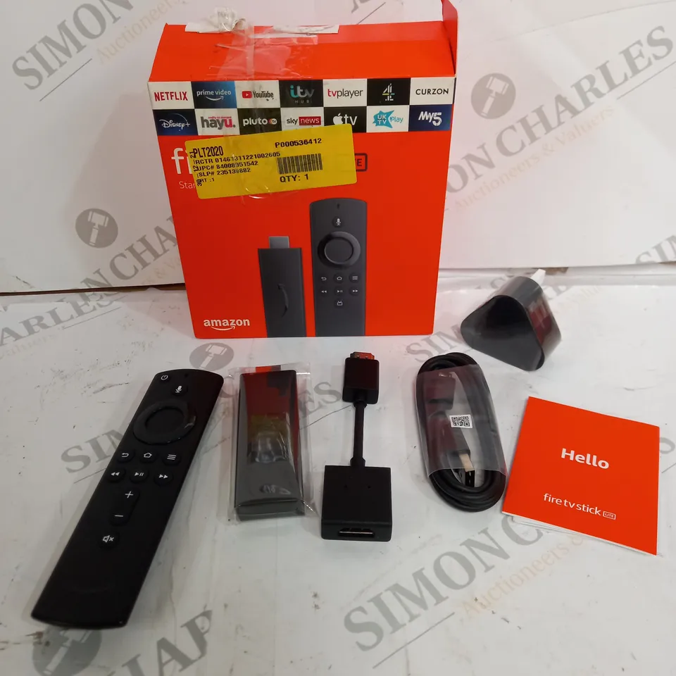 AMAZON FIRE TV STICK LITE BLACK 