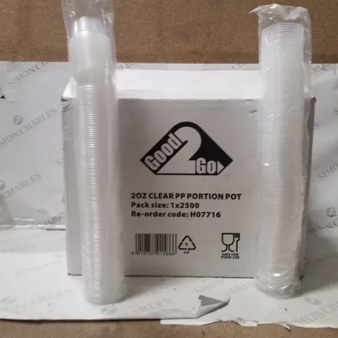 BOXED 20Z PORTIONS POT APPROXIMATELY 2500