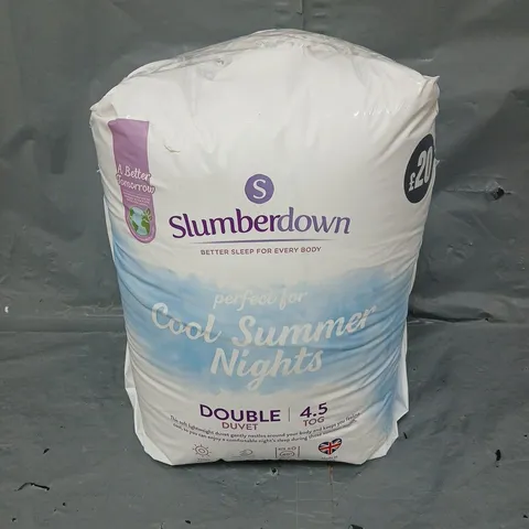 SLUMBERDOWN DOUBLE DUVET 4.5 TOG