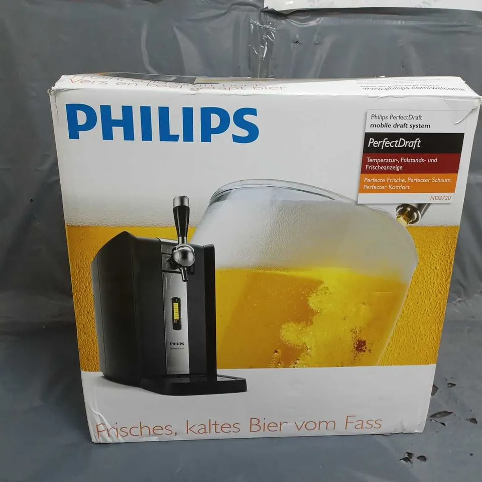 PERFECT DRAFT PHILIPS BEER KEG MACHINE - COLLECTION ONLY