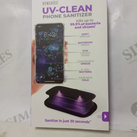 HOMEDICS UV-CLEAN PORTABLE PHONE SANITIZER