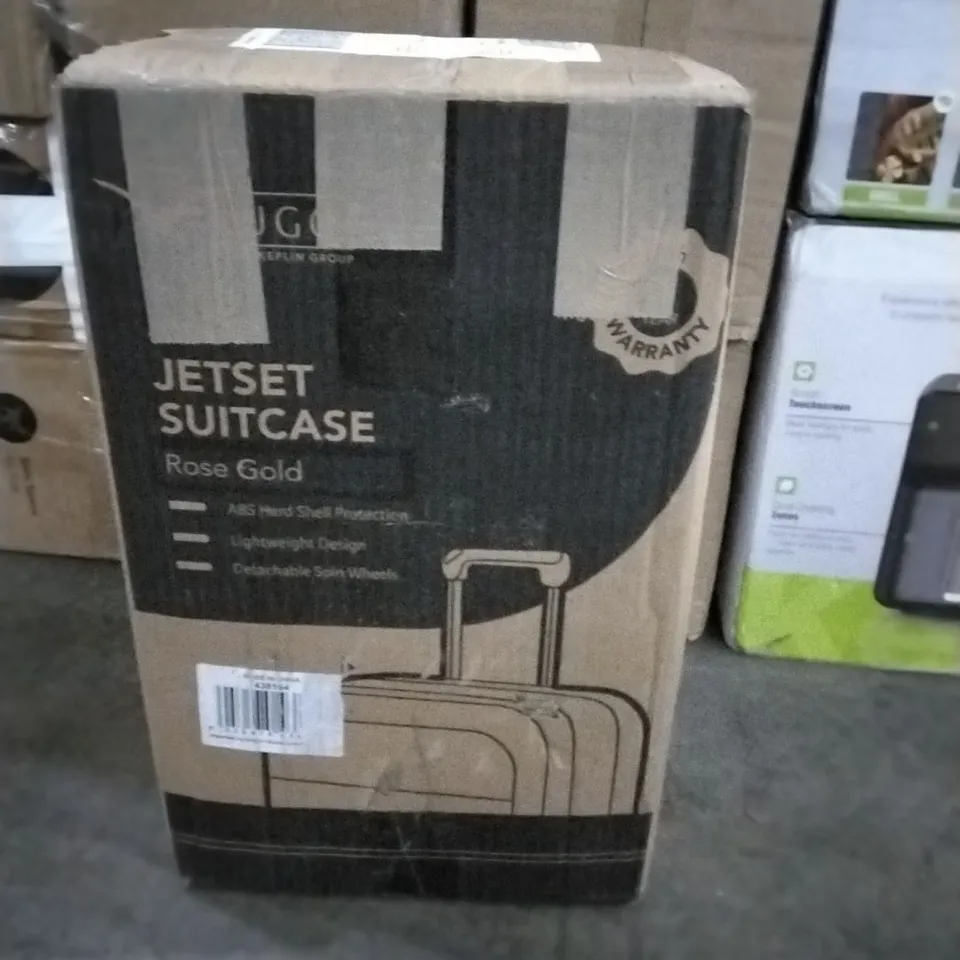BOXED JET-SET SUITCASE ROSE GOLD