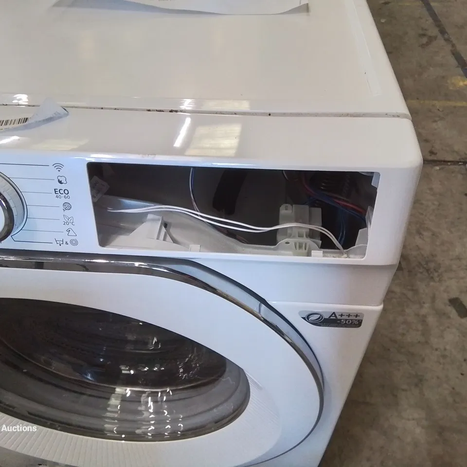 HOOVER H-WASH 500 HW411AMC FREESTANDING WASHING MACHINE, LARGE CAPACITY, 11 KG, 1400RPM, WHITE, DECIBEL RATING: 50