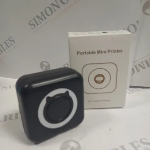 BOXED PORTABLE BLUETOOTH MINI PRINTER
