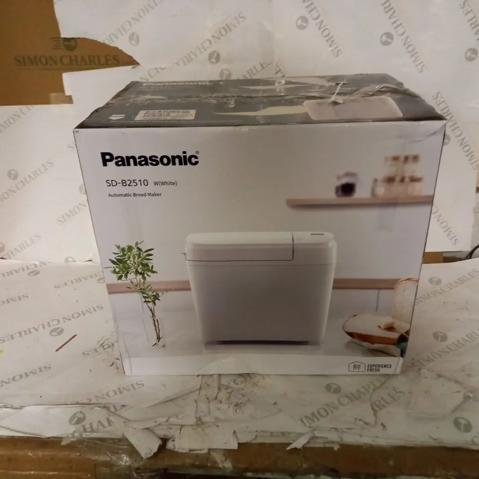 BOXED PAANSONIC SD-B2510 WHITE AUTOMATIC BREAD MAKER 