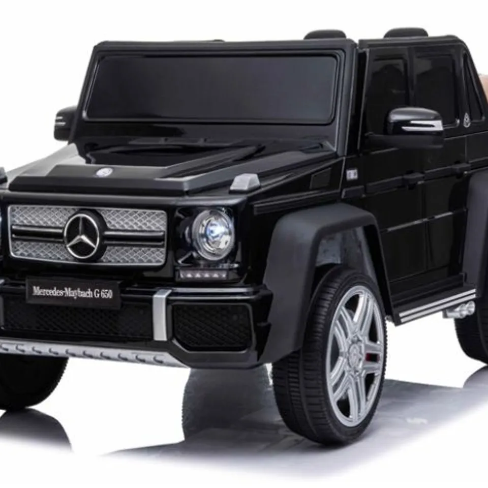 BRAND NEW BOXED LICENSED 12V MERCEDES G650 KIDS ELECTRIC CAR - BLACK 