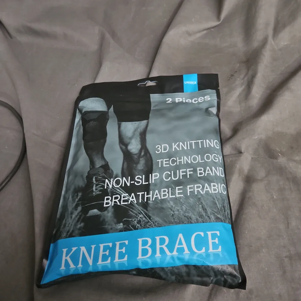 KNEE BRACE, 2-PIECE SET, UNISEX, NON-SLIP CUFF BAND, BREATHABLE FABRIC