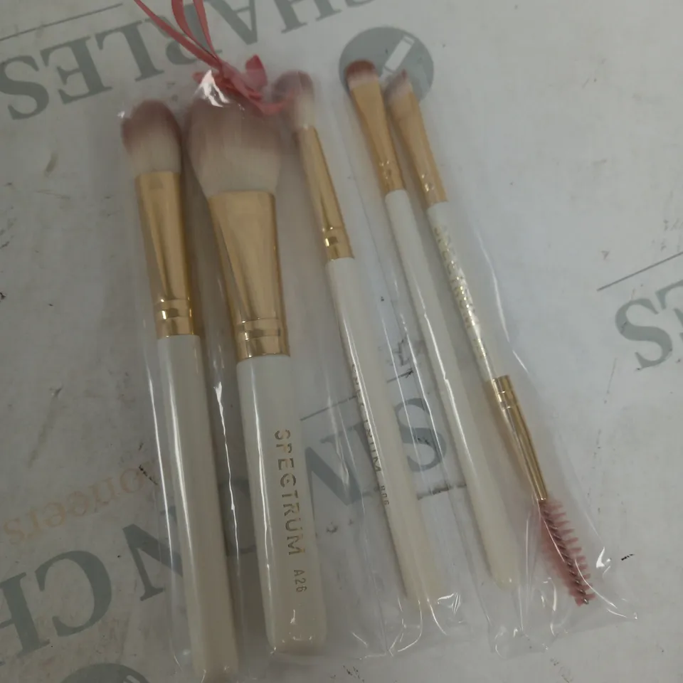 SPECTRUM ROSE CHAMPAGNE BRIDESMAID 5 PIECE BRUSH SET