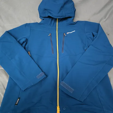 MONTANE SHELL JACKET – BLUE, UK LARGE