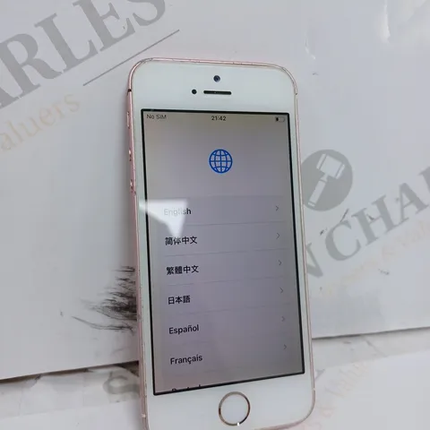 APPLE IPHONE SE IN PINK