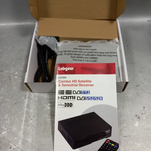 BOXED LABGEAR COMBO HD SATELLITE & TERRESTRIAL RECEIVER