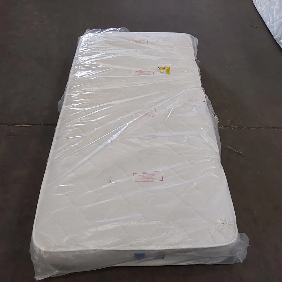 QUALITY BAGGED MEMORY FOAM OPEN COIL 3FT SINGLE SIZE MATTRESS 