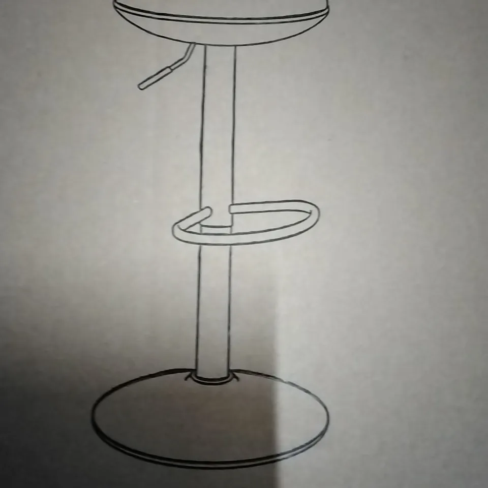 BOXED BAR STOOLS - GREY 