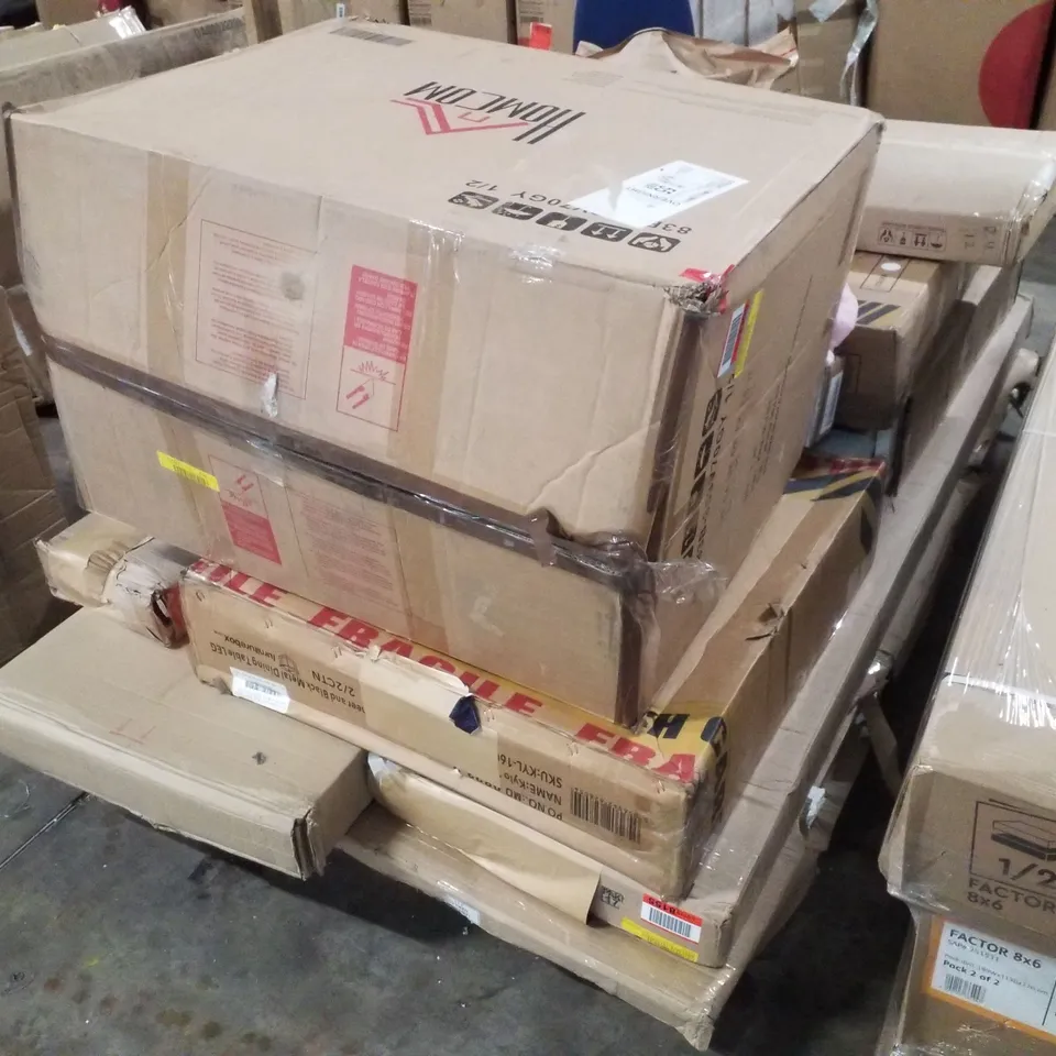 PALLET CONTAINING ASSORTED FLATPACK FURNITURE PARTS