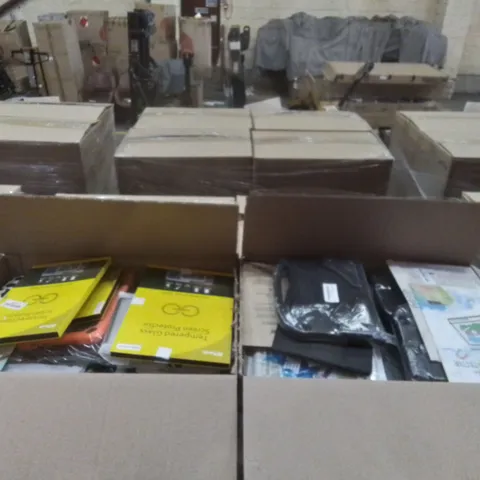 PALLET CONTAINING 20 BOXES OF TABLET CASES & SCREEN PROTECTORS ETC
