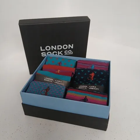 LONDON SOCK CO. X ILARIA URBINATI SOCKS – SET OF 6 SIZE 8-10