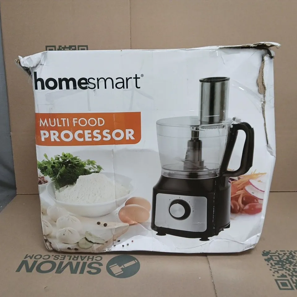 BOXED HOMESMART MULTI FOOD PROCESSOR