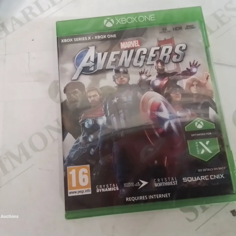 BOXED AND SEALED AVENGERS XBOX ONE GAME