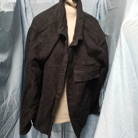 ABERCROMBIE & FITCH WOOL OVERCOAT β MENβS UK M (US M)