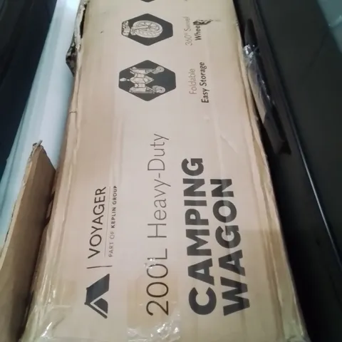 BOXED VOYAGER 200L HEAVY DUTY CAMPING WAGON 