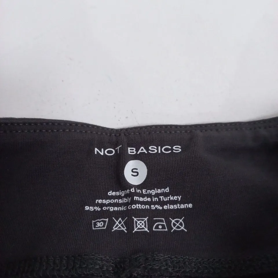 NOT BASICS DARK GREY LEGGINGS SMALL