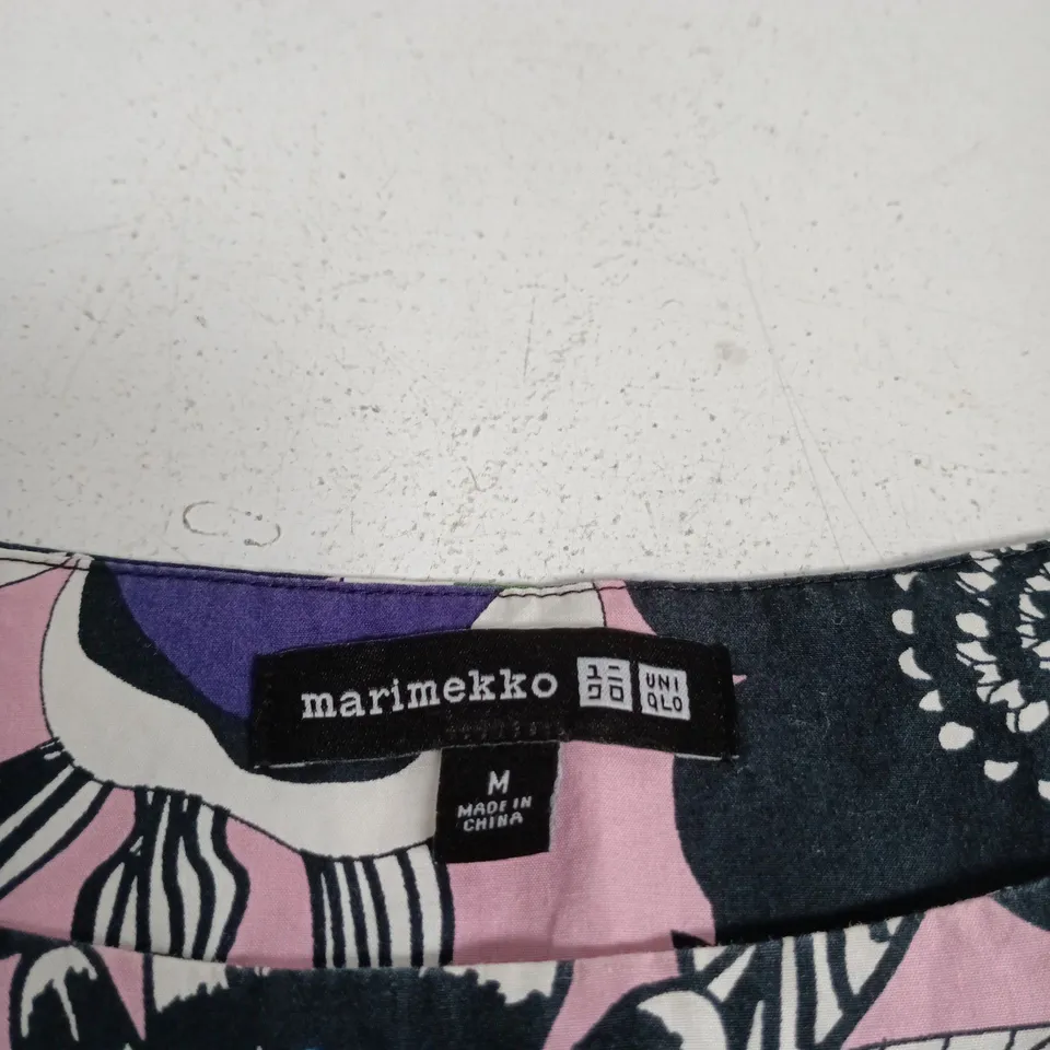 MARIMEKKO FOR UNIQLO FLORAL SLEEVELESS DRESS – WOMEN'S, SIZE M (MADE IN CHINA)