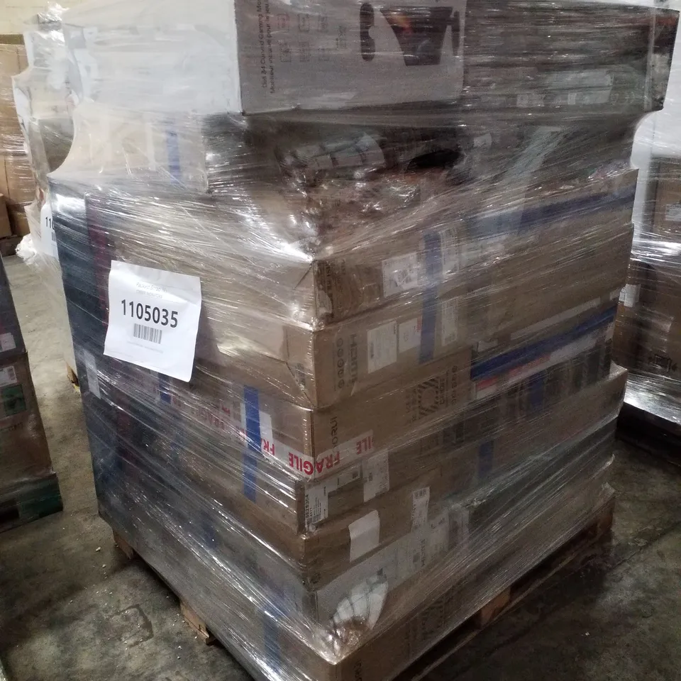 PALLET OF APPROXIMATELY 30 UNPROCESSED RAW RETURN MONITORS TO INCLUDE;