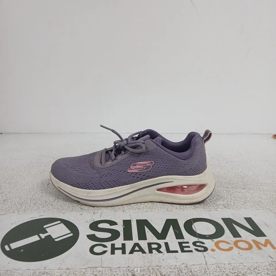 SKECHERS WOMEN'S PURPLE MESH TRAINER UK 4.5 (US 7.5, EU 37.5)