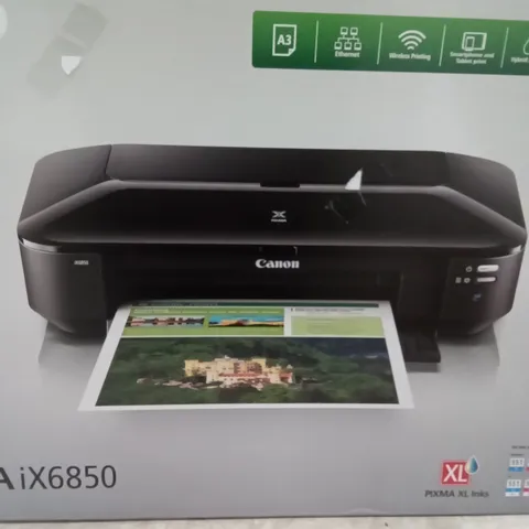 BOXED CANNON PIXMA IX6850 INKJET PRINTER