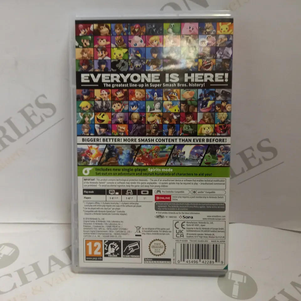 SUPER SMASH BROS ULTIMATE (NINTENDO SWITCH)