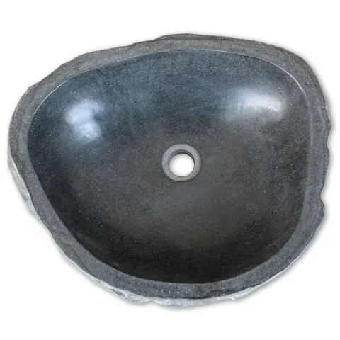 BOXED LUZ GREY STONE BATHROOM SINK (1 BOX)