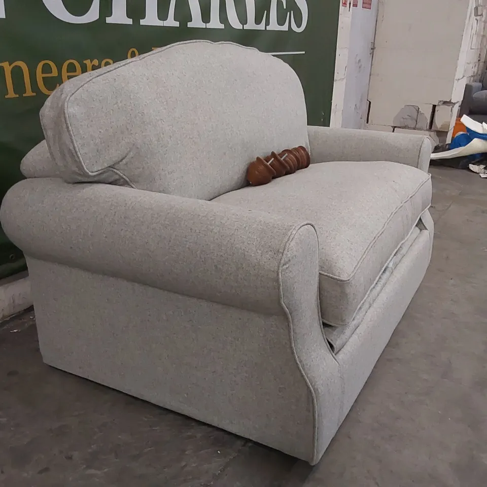 QUALITY DESIGNER LYNEHAM FABRIC LOVE SEAT SOFA BED