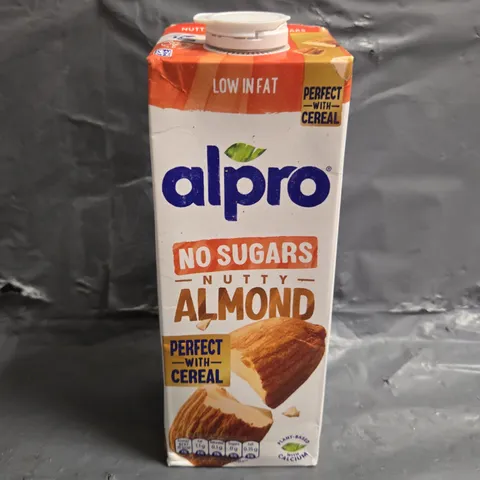 ALPRO NUTTY ALMOND DRINK 8X1L - COLELCTION ONLY