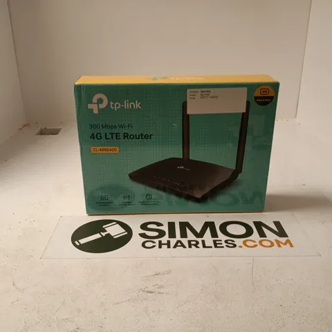 BOXED TP-LINK 4G LTE ROUTER TL-R6400