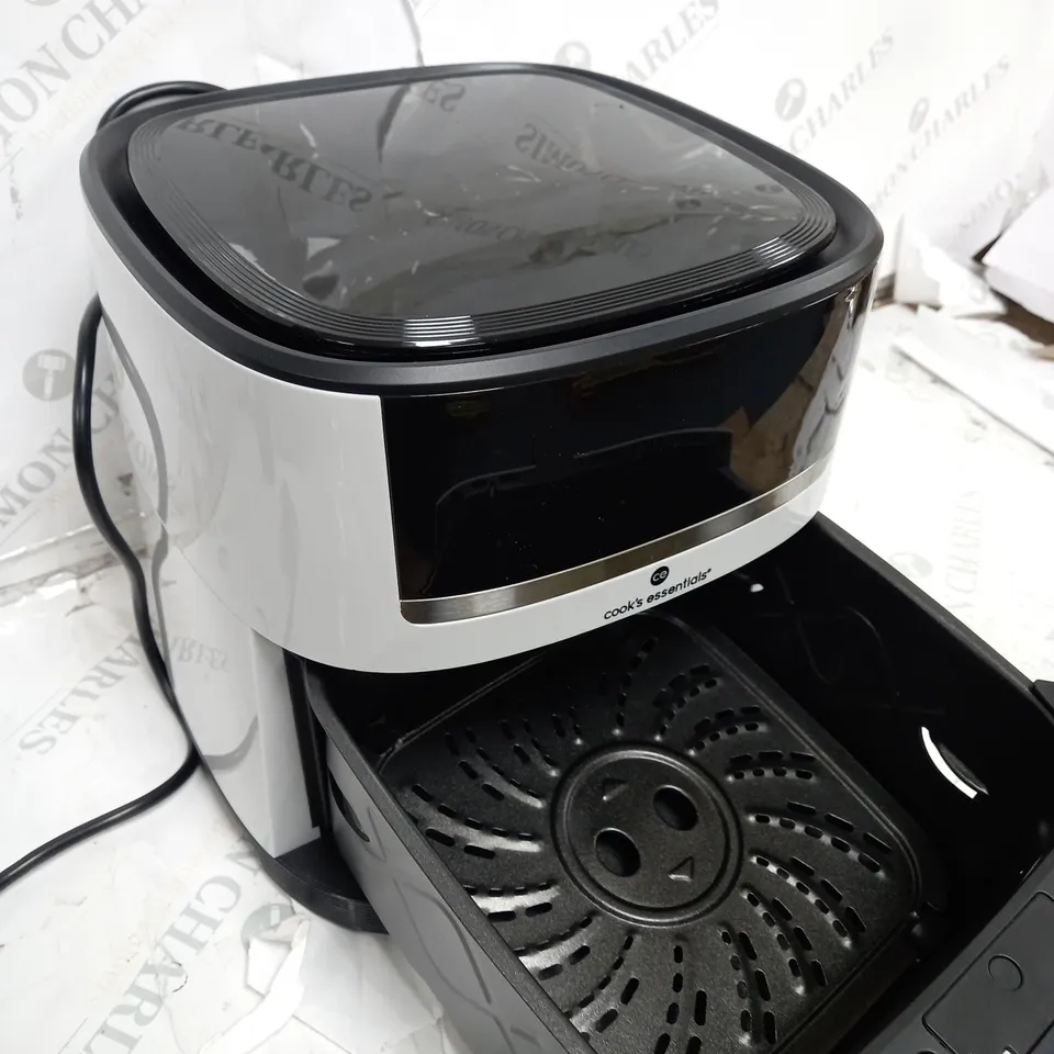 COOK'S ESSENTIALS 4L AIR FRYER COOL GREY