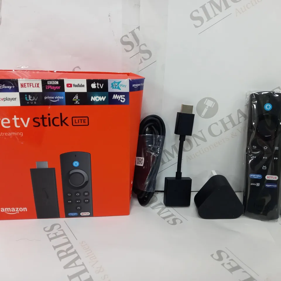 BOXED AMAZON FIRE TV STICK LITE