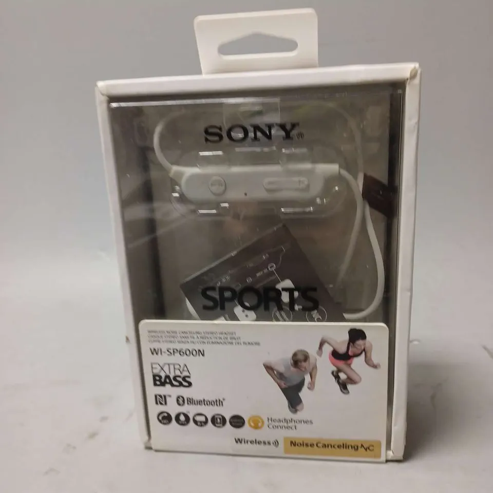 BOXED WI-SP600N SPORTS WIRELESS NOISE CANCELLING IN-EAR HEADPHONES